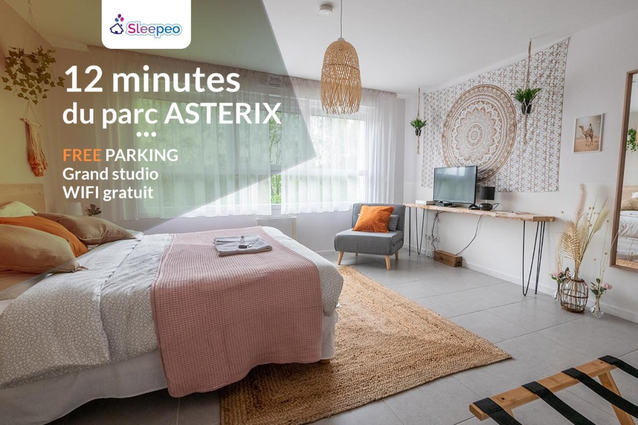 Studio Riviera - Proche Aeroport Cdg, Asterix, Paris Moussy-le-Neuf Ngoại thất bức ảnh